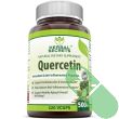 "Herbal Secrets Quercetin 500 mg 120 veggie capsules bottle front label"

