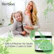 "Herbion Naturals Chest Rub Soothing Ointment 100g tube with active ingredient label visible"

