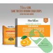 Herbion Naturals Orange Flavored Sugar-Free Cough Drops packaging highlighting menthol active ingredient

