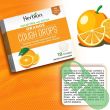 Herbion Naturals Orange Flavored Sugar-Free Cough Drops 18 count bag with orange and white design

