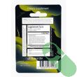 "Supplement facts label of Hercules 15000 Gold Pill showing proprietary blend"