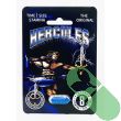 "Hercules 1800 Male Enhancement Blue Pill bottle with 60 capsules for sexual health"

