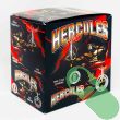 "Close-up of capsule from Hercules 1800 Male Enhancement Red Pill bottle"

