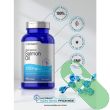 Three quick release softgels of Horbaach wild Alaskan salmon fish oil

