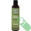 "Close-up of HU Humic Fulvic Acid Minerals raw liquid supplement bottle"

