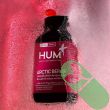 Hum Arctic Repair 90 softgels bottle showing serving size and benefits


