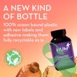 Ingredients list with turmeric, green tea, and lutein on Hum Turn Back Time capsule bottle.

