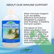 Measuring teaspoon with Eidon Immune Support Mineral Blend liquid

