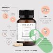 JSHealth Hair + Energy supplement facts label detailing ingredients and nutritional information.

