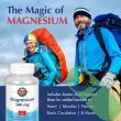 "Bottle of 60 tablets of KAL Magnesium Once Daily for nerve support"

