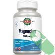 "Gluten-free magnesium supplement by KAL in tablet form"

