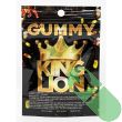 King Lion Gummy Male Sexual Enhancement Supplement orange small packet with lion logo

