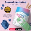 Ingredients and nutrition details for KOS Bolt From The Blue Spirulina Blend
