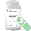 Life Enhancement InnerPower powder supplement container front label with 30 servings

