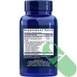 blueberry extract supplement facts panel close-up

