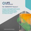 "Top view of Life Extension Buffered Vitamin C Powder bottle with tamper-evident seal intact"