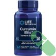Life Extension Curcumin Elite bottle with capsules spilled out emphasizing natural turmeric extract formula

