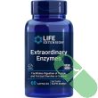 Life Extension Extraordinary Enzymes 60 Count Bottle Close-up

