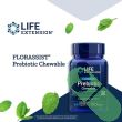 "Life Extension FLORASSIST Prebiotic with PreticX 60 chewable tablets natural strawberry flavor"

