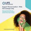 life extension florassist throat health box angled view

