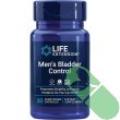 life extension mens bladder control product front view


