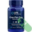 "Bottom view of Life Extension One-Per-Day Multivitamin 60 tablets bottle – lot and expiration"


