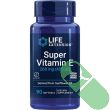 "Multiple bottles of Life Extension Super Vitamin E 400 IU grouped together for family use or bulk storage"

