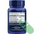 "Supplement facts panel for Life Extension Vitamin C and Bio-Quercetin Phytosome, listing vitamin C and Bio-Quercetin amounts"

