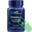"Life Extension Vitamin C and Bio-Quercetin Phytosome bottle held in hand, size and label detail visible"

