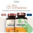 "Detail of vegetarian capsules for CurcuWell turmeric and boswellia joint support, gluten-free formula."

