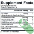 dietary supplement label of live conscious movewell mobility support