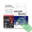 Discover natural vigor and stamina with Wakunaga's Kyolic Lucky 7, formulated for men's health and energy.