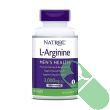 Empower men's health with L-Arginine 3000mg tablets, supporting enhanced stamina and performance, displayed in a purple bottle.