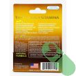 Back packaging of MV7 Honey Sachet with caution and dosage information