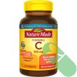 Orange flavor and immune support highlighted on Nature Made Chewable Vitamin C 500mg Tablets.

