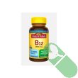 Nature Made Vitamin B12 1000 mcg Energy Support Softgels packaging on a white background.

