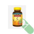 Immune system support highlighted on Nature Made Vitamin C 1000mg Tablets bottle.

