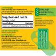 Supplement facts panel of Nature Made Vitamin E 400 IU Softgels showing 180 mg per serving.

