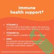 Nature Made Wellblends ImmuneMax Gummies bottle on white background emphasizing immune support

