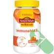 Packaging showing "No Artificial Flavors" and "Gluten-Free" badges for Nature Made ImmuneMax Gummies

