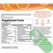Back label with ingredients and usage instructions for Wellblends ImmuneMax Fizzy Drink Mix


