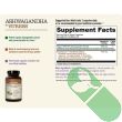Supplement panel close-up with dosage information