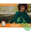 "NatureWise Detox Cleanse capsules arranged on a table for healthy gut and colon detox support."

