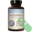 “NatureWise Marine Magnesium bottle showing muscle sleep support claims”

