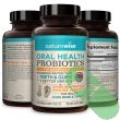 Close-up of supplement facts showing oral probiotic blend with 3 billion CFU per tablet

