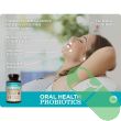 NatureWise Oral Health Probiotics chewable tablets bottle with mint-flavored label and 50 count

