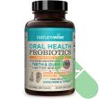 Suggested use instructions on NatureWise Oral Health Probiotics label for daily chewable dosing

