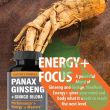 "NooMost vegan capsules with Panax Ginseng and Ginkgo Biloba for mental focus and daily wellness"

