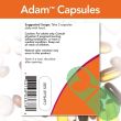 "Supplement facts panel on NOW ADAM Superior Men's Multivitamin, highlighting vitamin, mineral, and herbal content"

