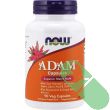 "NOW ADAM Superior Men's Multivitamin bottle placed on table, daily supplement routine for men’s health"

